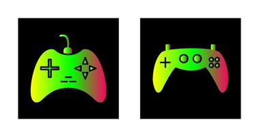 Gaming Console and Gaming Console Icon vector