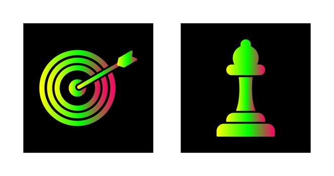 diana y obispo icono vector