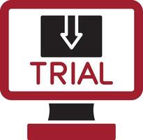 free trial Vector Icon