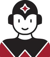 Superhero Vector Icon