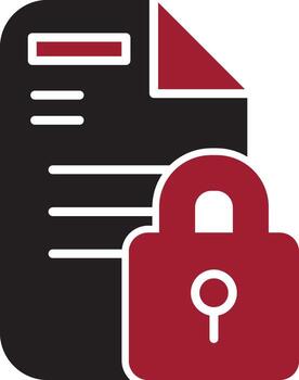 Secure Folder Vector Icon