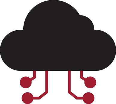 Cloud Computing Vector Icon