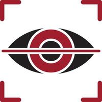 Eye Scan Vector Icon