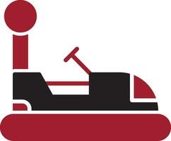 Bumper Car Vector Icon