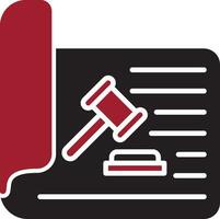 Gavel Vector Icon