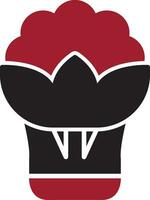 icono de vector de coliflor