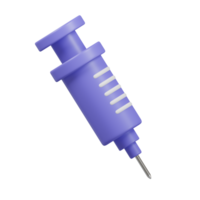 Syringe 3D Icon png