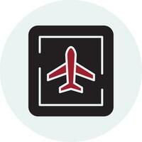 Airport Sign Vector Icon