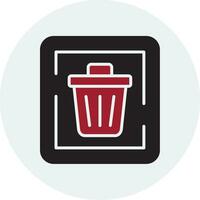 Trash Sign Vector Icon