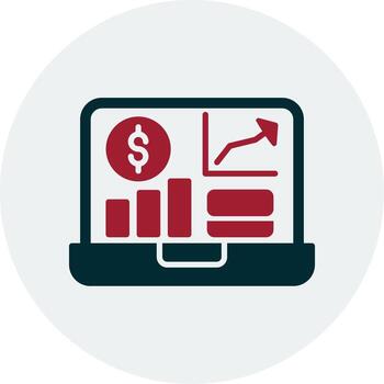 rentable vector icono