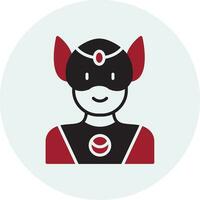 Superhero Vector Icon