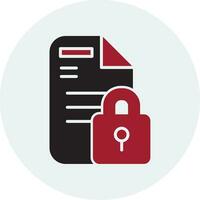 Secure Folder Vector Icon