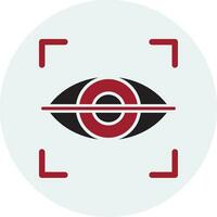 Eye Scan Vector Icon