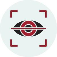 Eye Scan Vector Icon