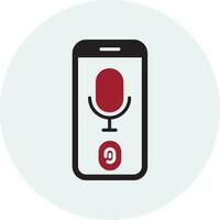 Voice Recognition Vector Icon