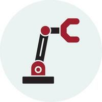 Robotic Arm Vector Icon