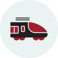 High Speed Train Vector Icon