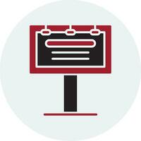 Billboard Vector Icon