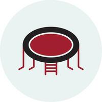 Trampoline Vector Icon