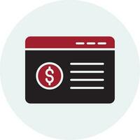 Bank Account Vector Icon