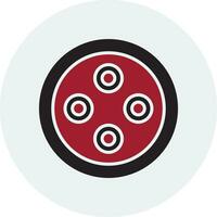 Plasmodium Falciparum Vector Icon
