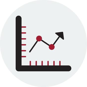 Graph Vector Icon