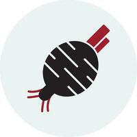 Beetroot Vector Icon