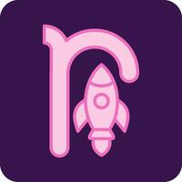 Small R Vector Icon
