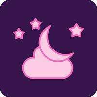 Moon Vector Icon