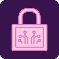 icono de vector de bloqueo