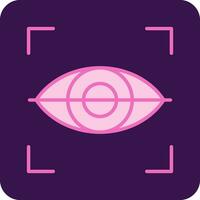 Eye Scan Vector Icon