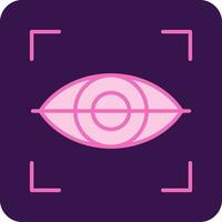 Eye Scan Vector Icon