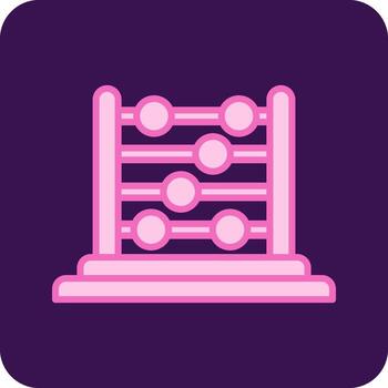 icono de vector de ábaco