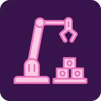 Robotic Arm Vector Icon