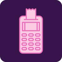 Pos Terminal Vector Icon