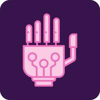 Robotic Hand Vector Icon