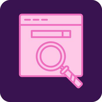 icono de vector de navegador