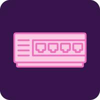 Network Hub Vector Icon
