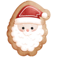 Watercolor Christmas Cookie Illustration png