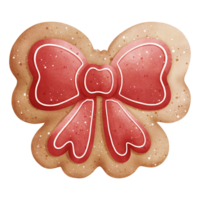 aquarelle Noël biscuit illustration png