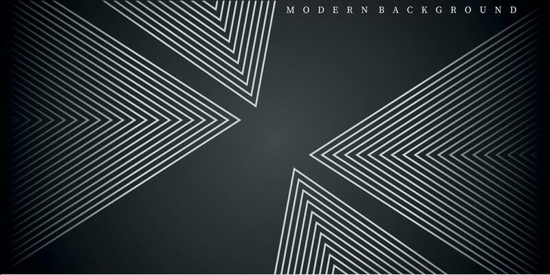 Modern black vector background. Geometric background design