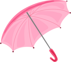 cute pink umbrella png