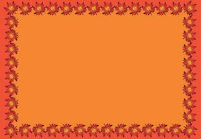 Versatile Autumn Leaves Pattern in a Spectrum of Fall Colors vector