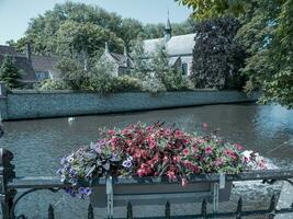 the city of bruges in belgium photo