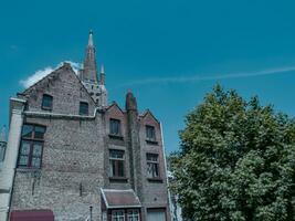 el ciudad de brujas en Bélgica foto