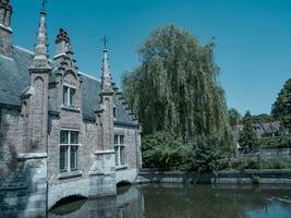 the city of bruges in belgium photo