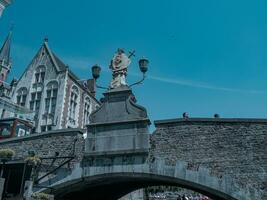 el ciudad de brujas en Bélgica foto