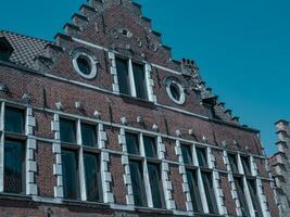 the old city of Bruges in Belgium photo