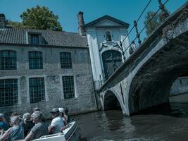 el antiguo ciudad de brujas en Bélgica foto