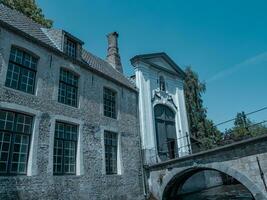 the old city of Bruges in Belgium photo